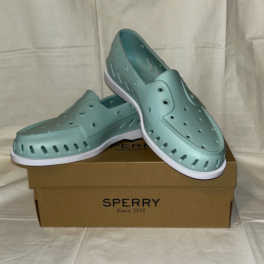 Sperry A/O Float Lt Blue Water Shoes Women’s Size 11 NIB